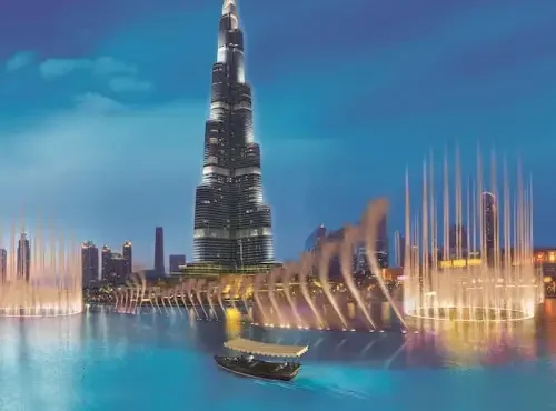 Dubai Fountain Lake Ride