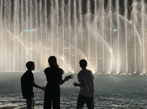 Dubai Fountain Walk Bridge