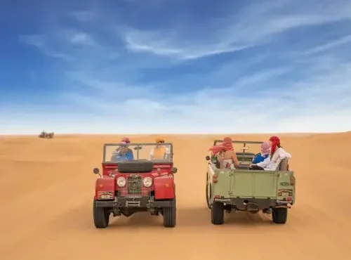 Heritage Safari in a Vintage Land Rover